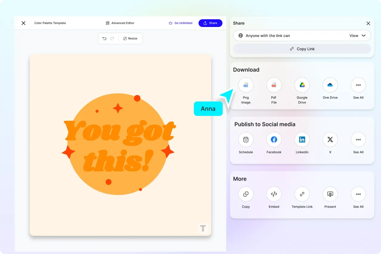 Free AI Color Palette Generator, Create Color Palette Images Online [ No Signup ]